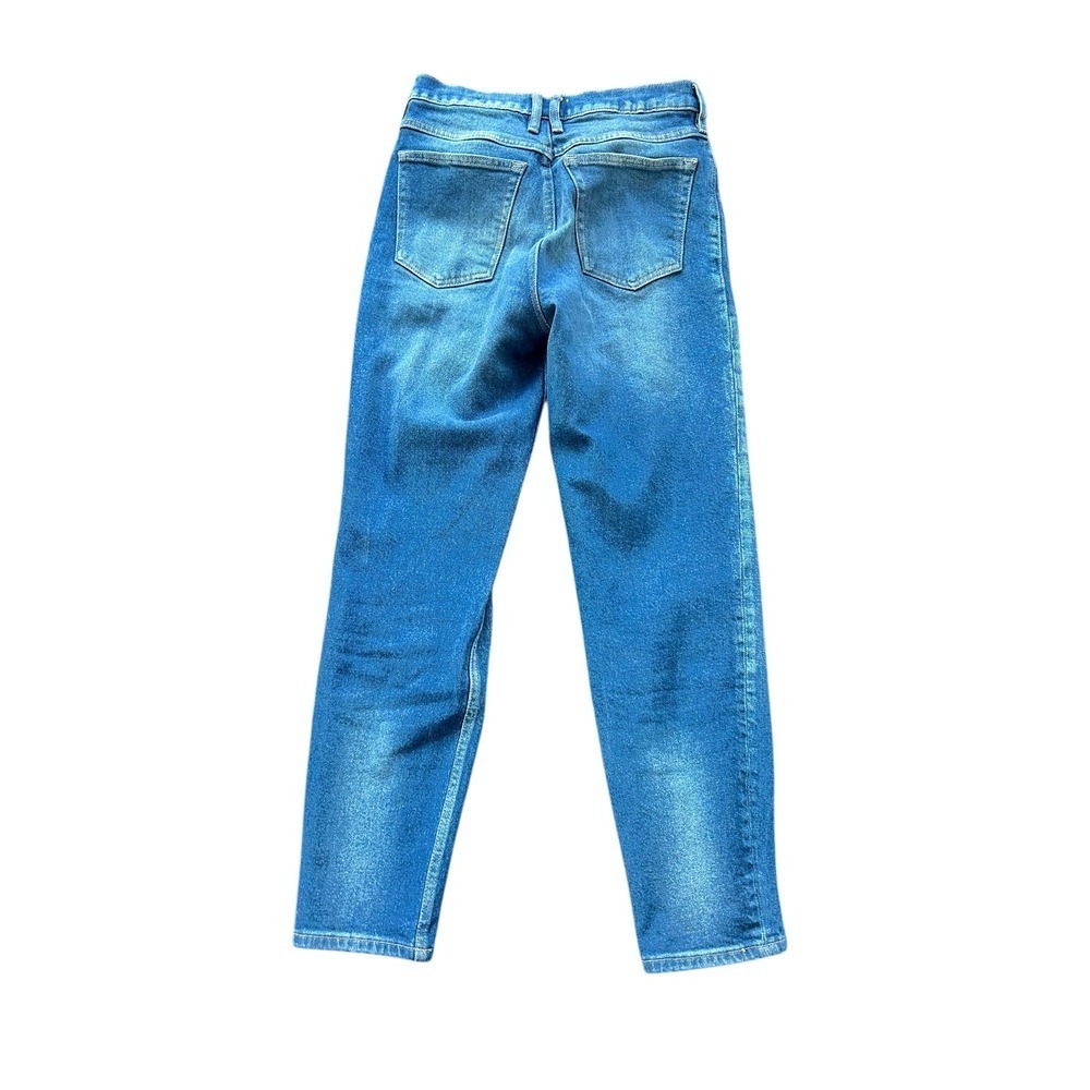 FRAME Denim High N Tight Tapered Leg Jeans Size 26 Blue Wash‎ High Rise - Picture 7 of 9